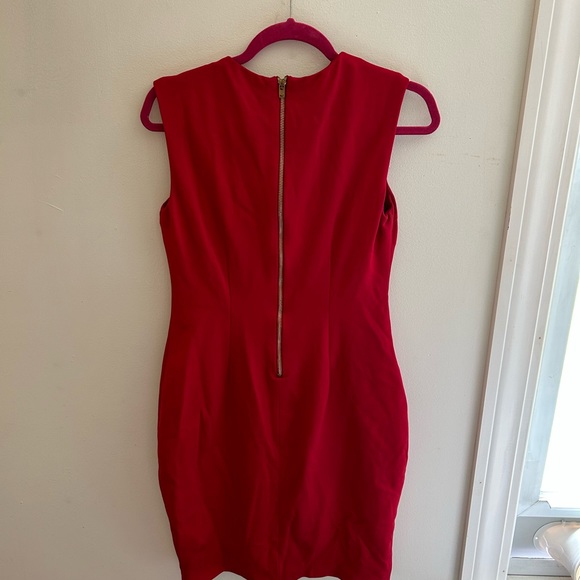 Cache Red Keyhole Dress - Picture 9 of 9